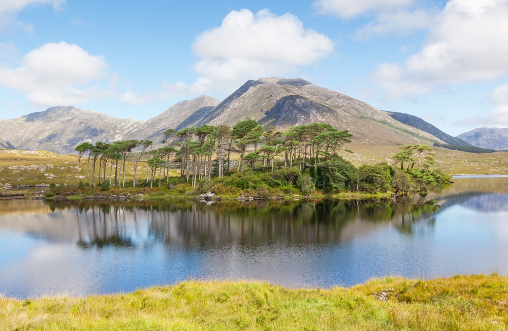 Derryclare Lough nel Parco Nazionale del Connemare